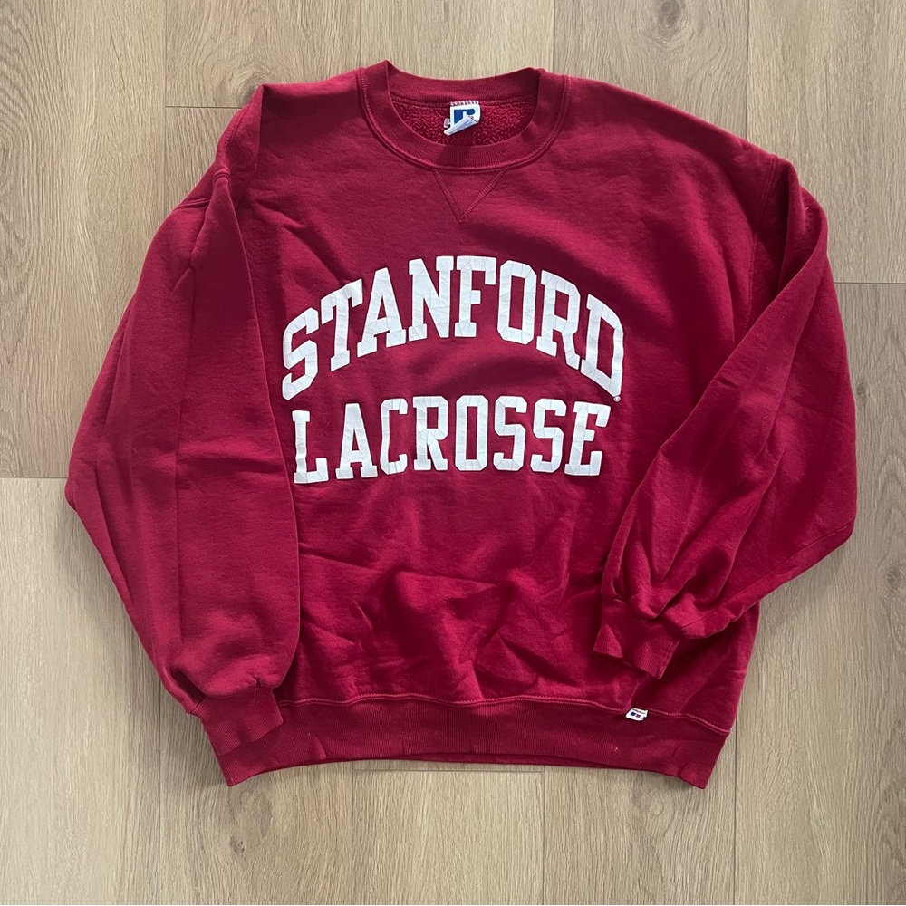 Vintage Stanford Stanford Lacrosse Crewneck